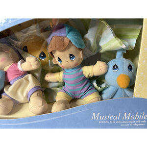 (NIB) Precious Moments Beginnings Musical Crib Mobile Y2K VTG Millennial Baby